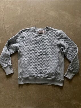 Guideboat Co Mountaintop Quilted Japanese Jacquard Sweatshirt